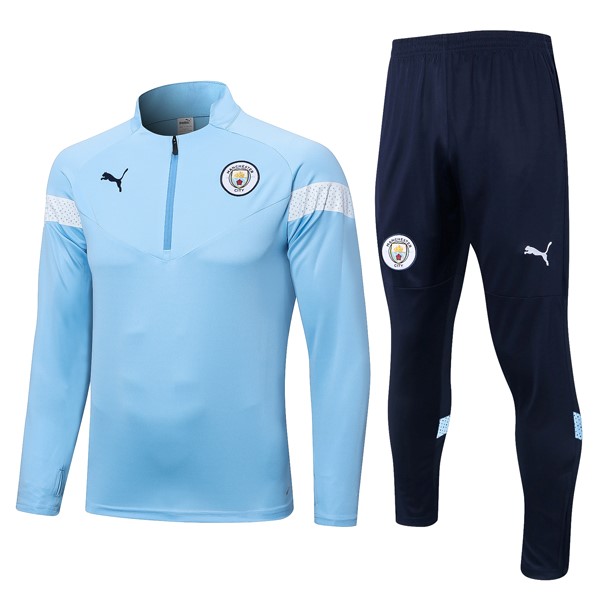 Sudadera De Training Manchester City 2022 2023 Azul